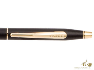 Cross Classic Century Ballpoint pen, 23K Gold Trim, Black, 2502