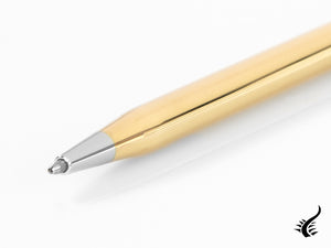 Cross Classic Century Ballpoint pen, Gold 18k, Gold, Polished, Ribbed, 8032