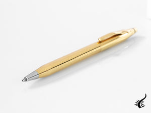 Cross Classic Century Ballpoint pen, Gold 18k, Gold, Polished, Ribbed, 8032