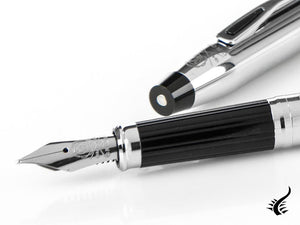 Cross Ferrari Century II Fountain Pen, Lacquer, Chrome, FR0086-121