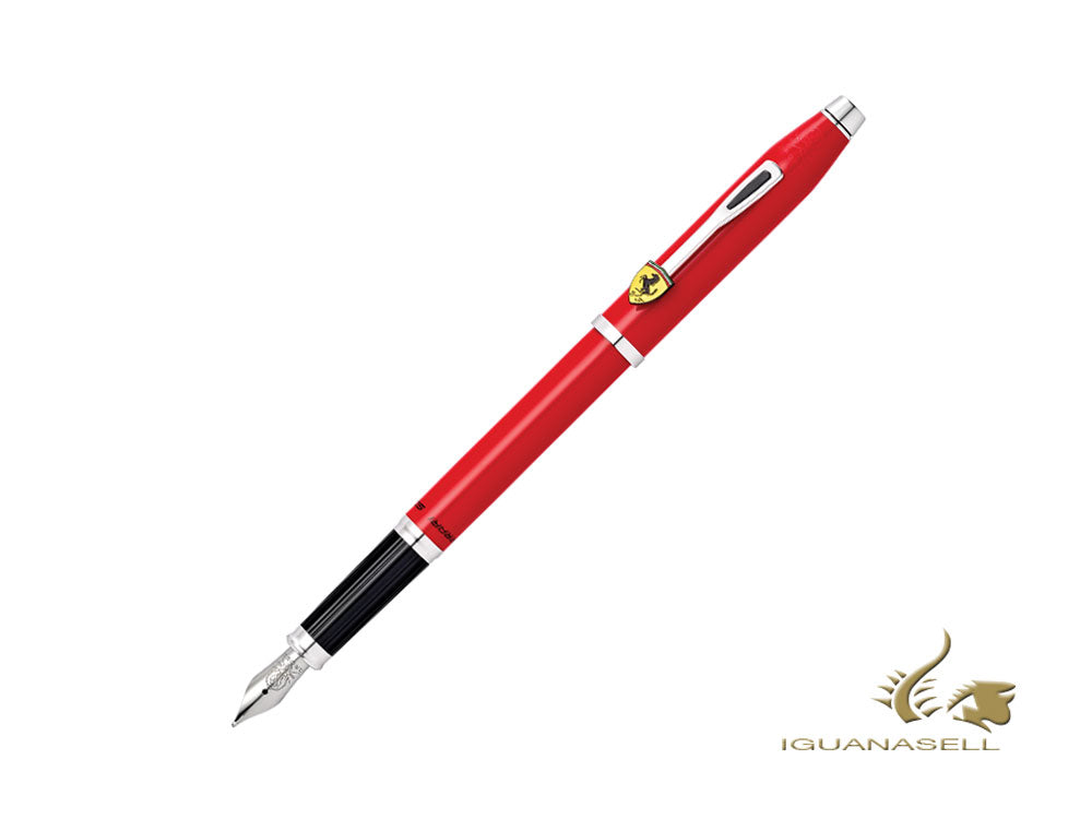 Stylo Plume Cross Ferrari Century II, Laque, Rouge, Rhodium, FR0086-120