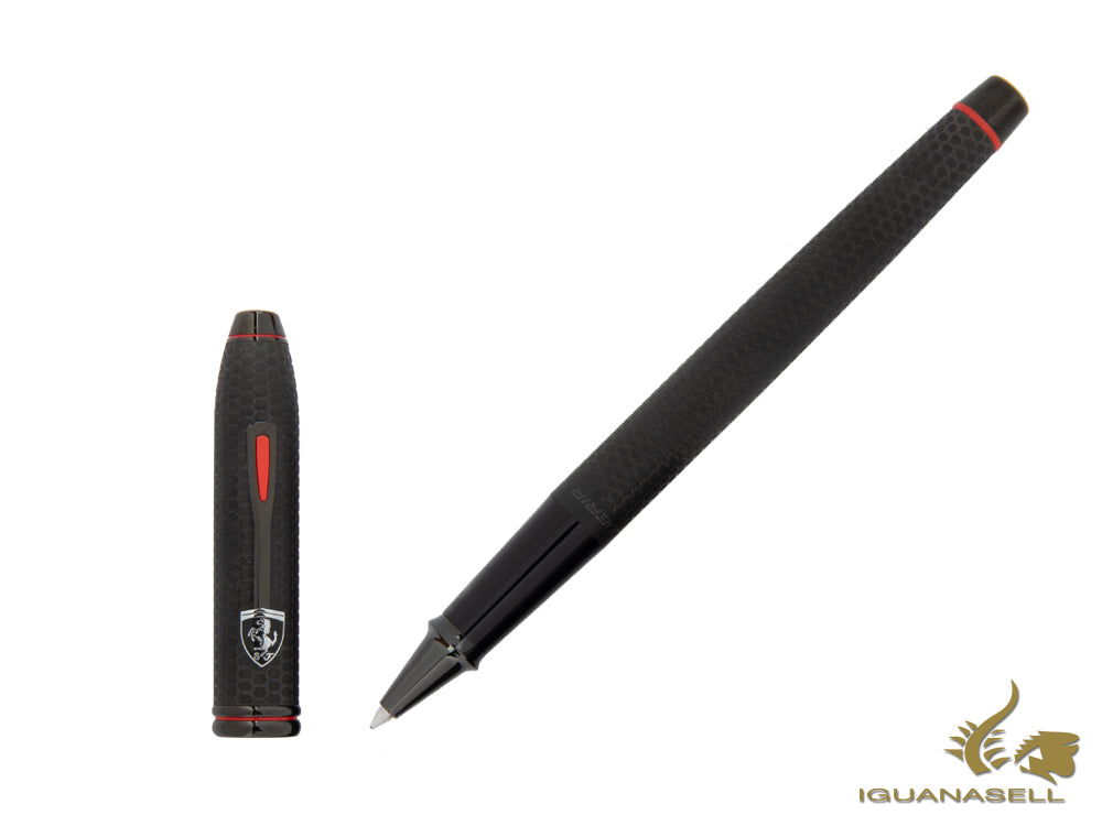 Cross Ferrari Townsend Rollerball pen, PVD, Black, Brushed, FR0045-58