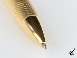 Cross Peerless 125 Ballpoint Pen, 23K Gold Plated, Guilloche, AT0702-4