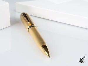 Cross Peerless 125 Ballpoint Pen, 23K Gold Plated, Guilloche, AT0702-4