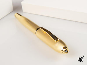 Cross Peerless 125 Rollerball pen, 23K Gold Plated, AT0705-4