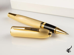 Cross Peerless 125 Rollerball pen, 23K Gold Plated, AT0705-4