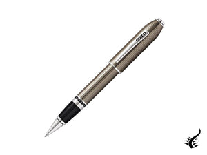 Cross Peerless 125 Rollerball pen, Lacquer, Grey, Platinum trim, AT0705-13