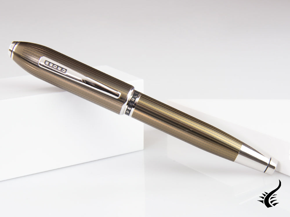 Cross Peerless Fountain Pen, Grey Titanium, AT0706-13