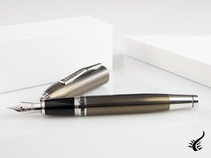 Cross Peerless Fountain Pen, Grey Titanium, AT0706-13