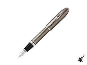 Cross Peerless Fountain Pen, Grey Titanium, AT0706-13