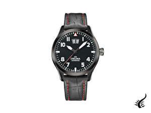 Delma Aero Commander Automatic Watch,  45 mm, Limited Edition, 44601.720.6.038