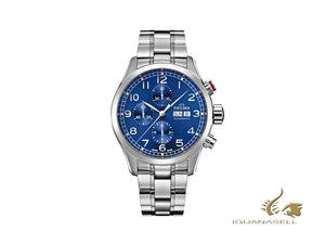 Delma Aero Pioneer Chronograph Automatic Watch, Blue, 45 mm, 41701.580.6.042