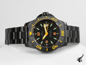 Montre automatique Delma Diver Blue Shark III Black Edition, 44701.700.6.034