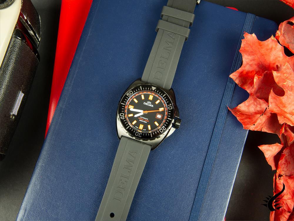 Delma Diver Shell Star Black Tag Automatic Watch, Limited Ed., 44501.670.6.031