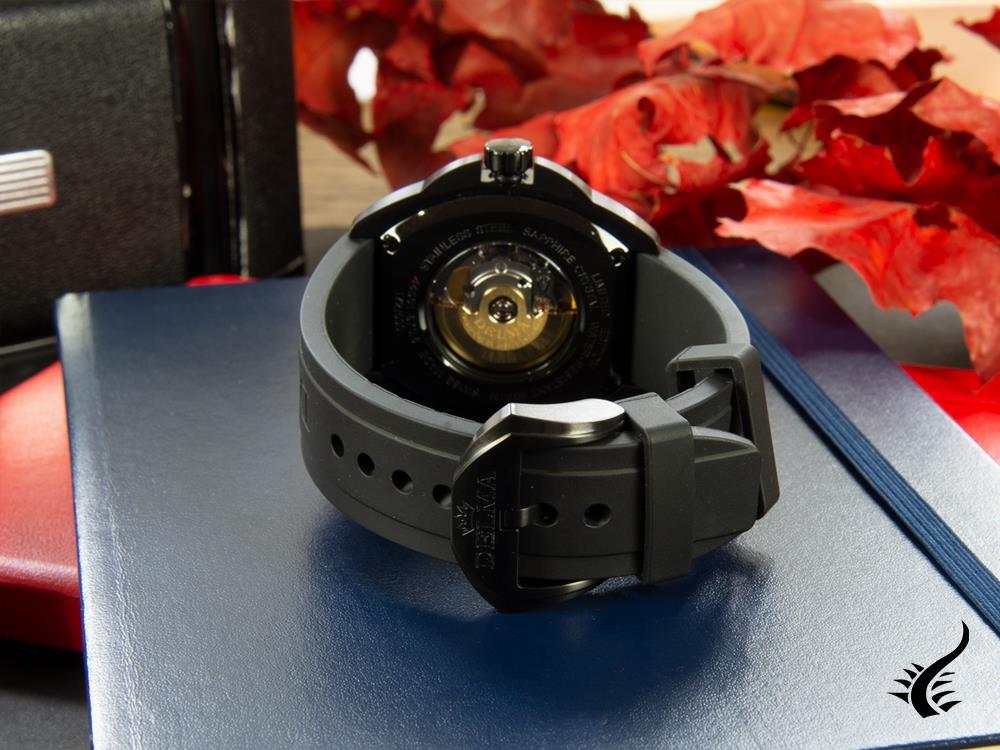 Delma Diver Shell Star Black Tag Automatic Watch, Limited Ed., 44501.670.6.031