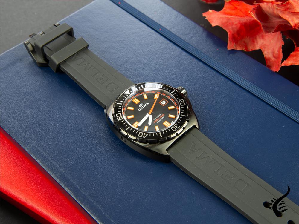 Delma Diver Shell Star Black Tag Automatic Watch, Limited Ed., 44501.670.6.031