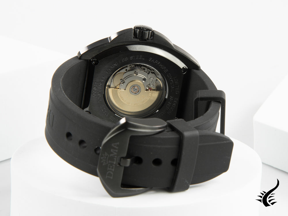 Delma Diver Shell Star Black Tag Automatic Watch, Limited Ed., 44501.670.6.151