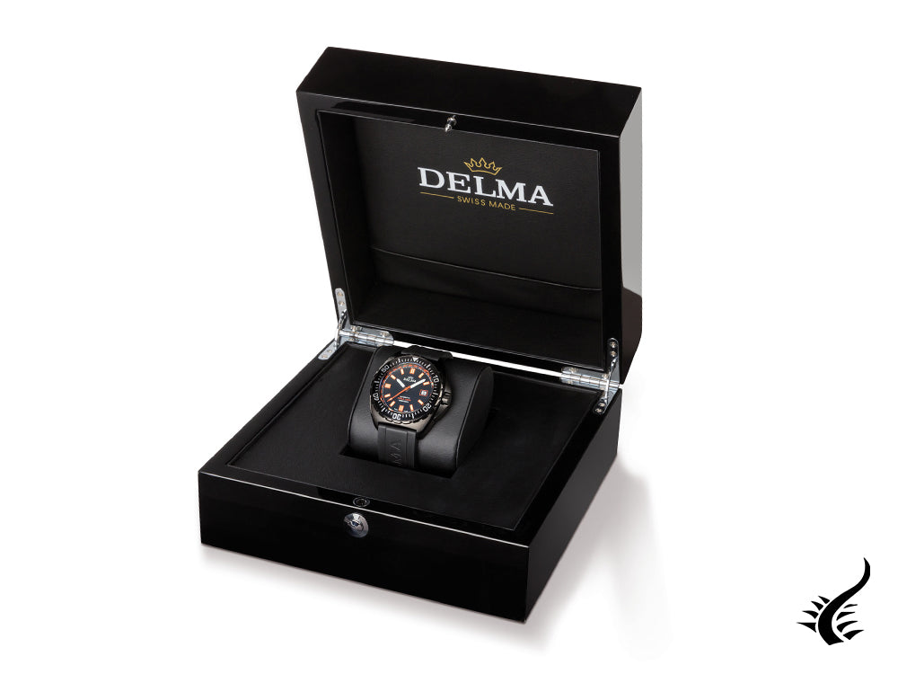 Delma Diver Shell Star Black Tag Automatic Watch, Limited Ed., 44501.670.6.151