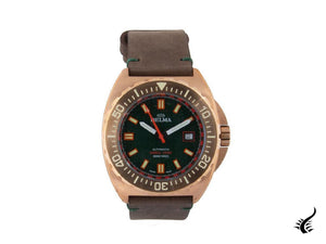 Montre automatique Delma Diver Shell Star Bronze, édition limitée, 31601.670.6.141