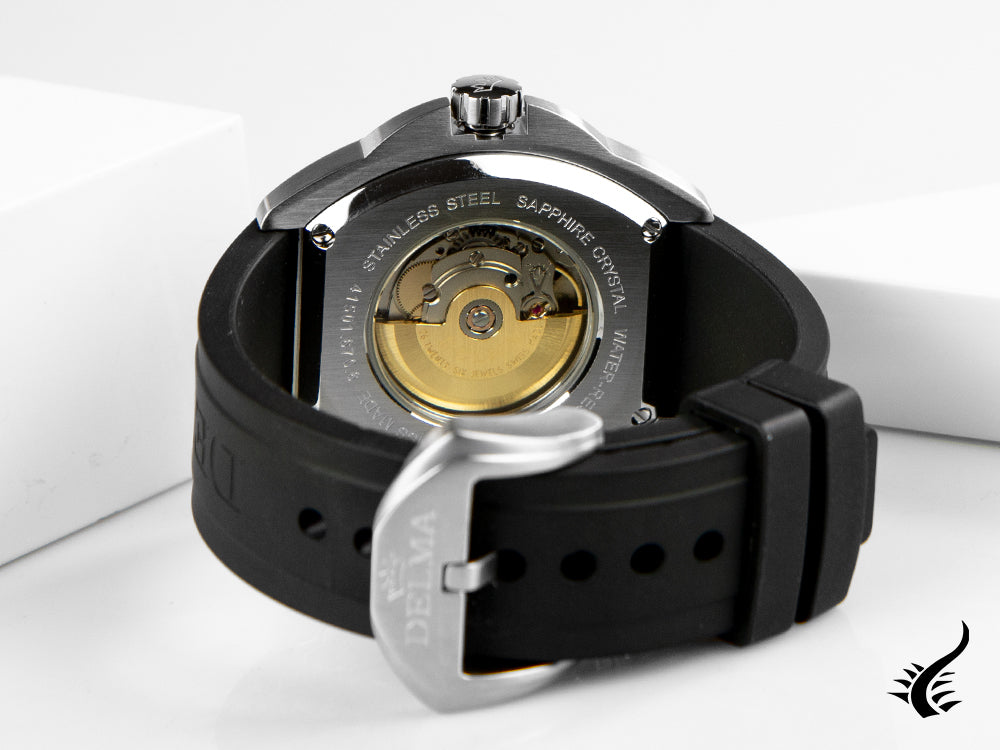 Montre automatique Delma Diver Shell Star avec minuterie de décompression, 41501.670.6.034