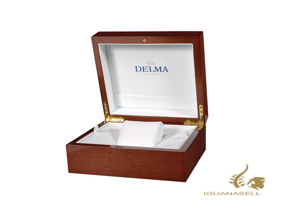 Delma Dress Lido Ladies Quartz Watch, White, 27,5mm, 5 atm, 52711.595.1.011