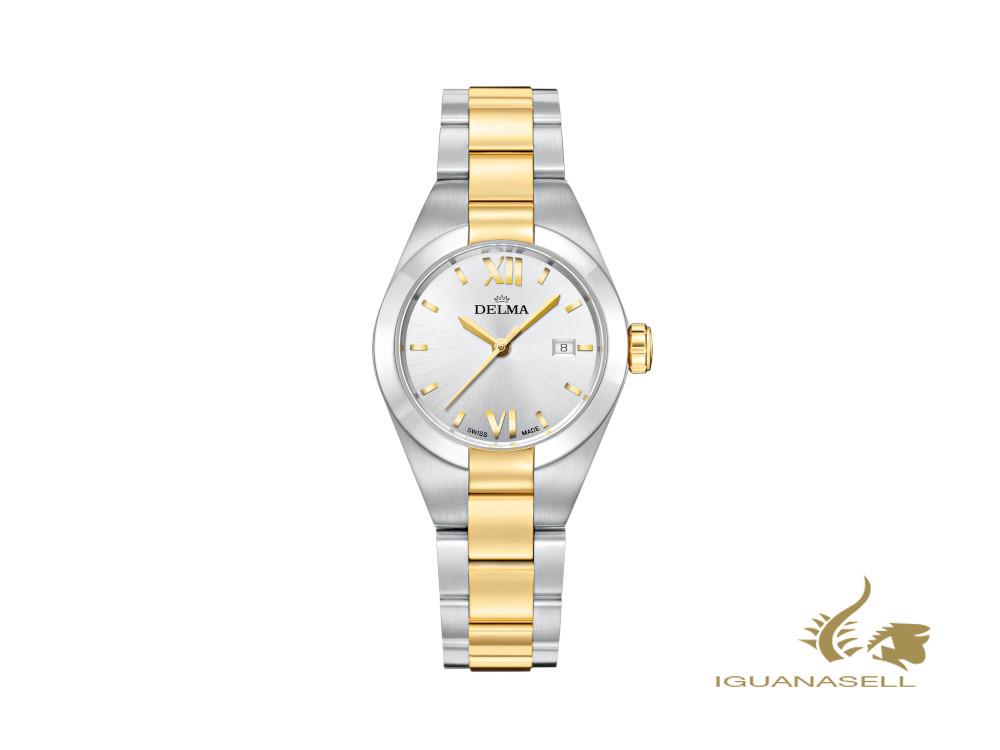 Delma Elegance Ladies Rimini Quartz Watc, Silver, 31mm, 52701.625.1.066