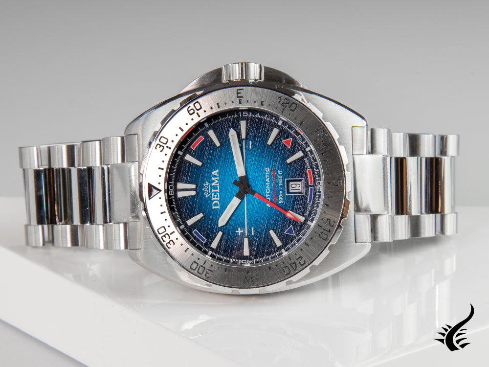 Delma Racing Oceanmaster Antarctica Watch, 44m, Limited Edition, 41701.670.6.049