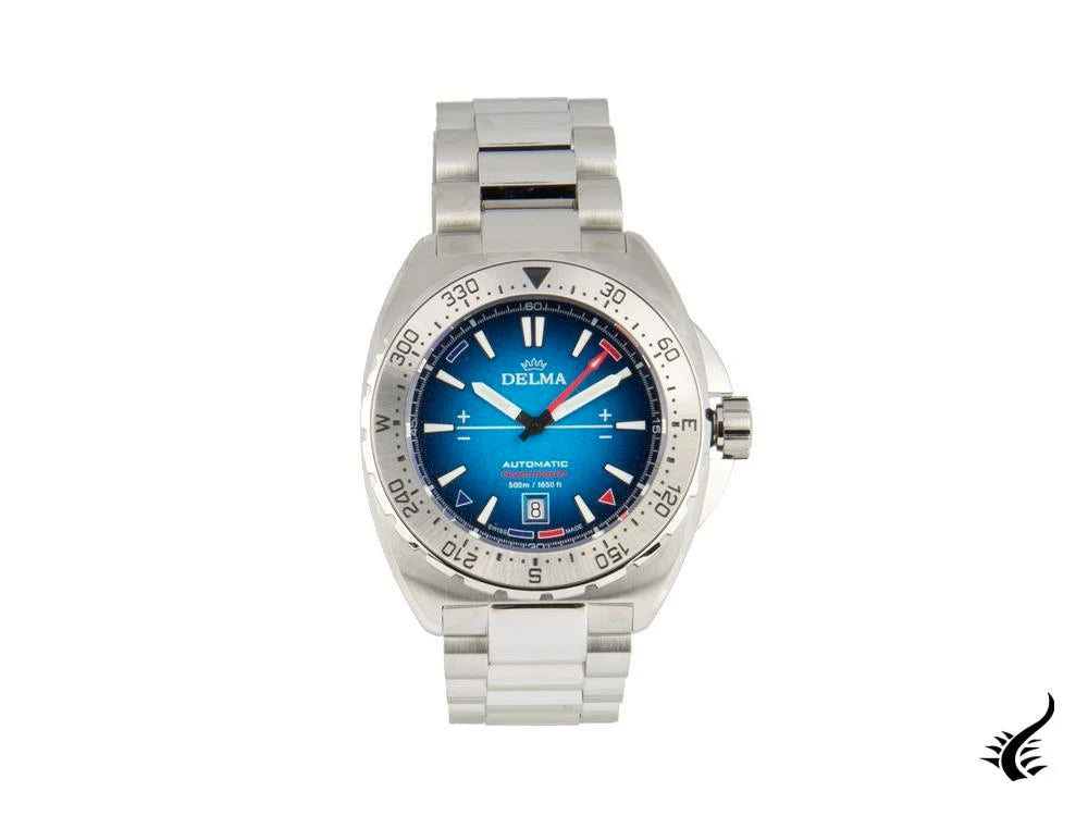 Delma Racing Oceanmaster Antarctica Watch, 44m, Limited Edition, 41701.670.6.049