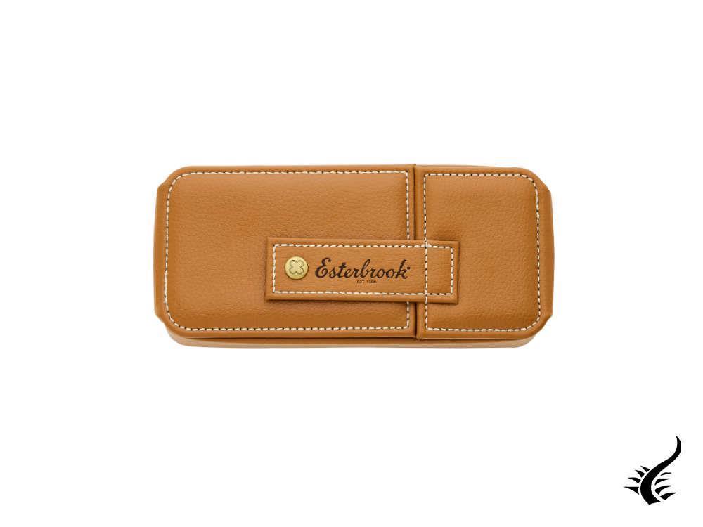 Esterbrook Accesorios Pen Case, British Tan, Brown, 3, EBT103