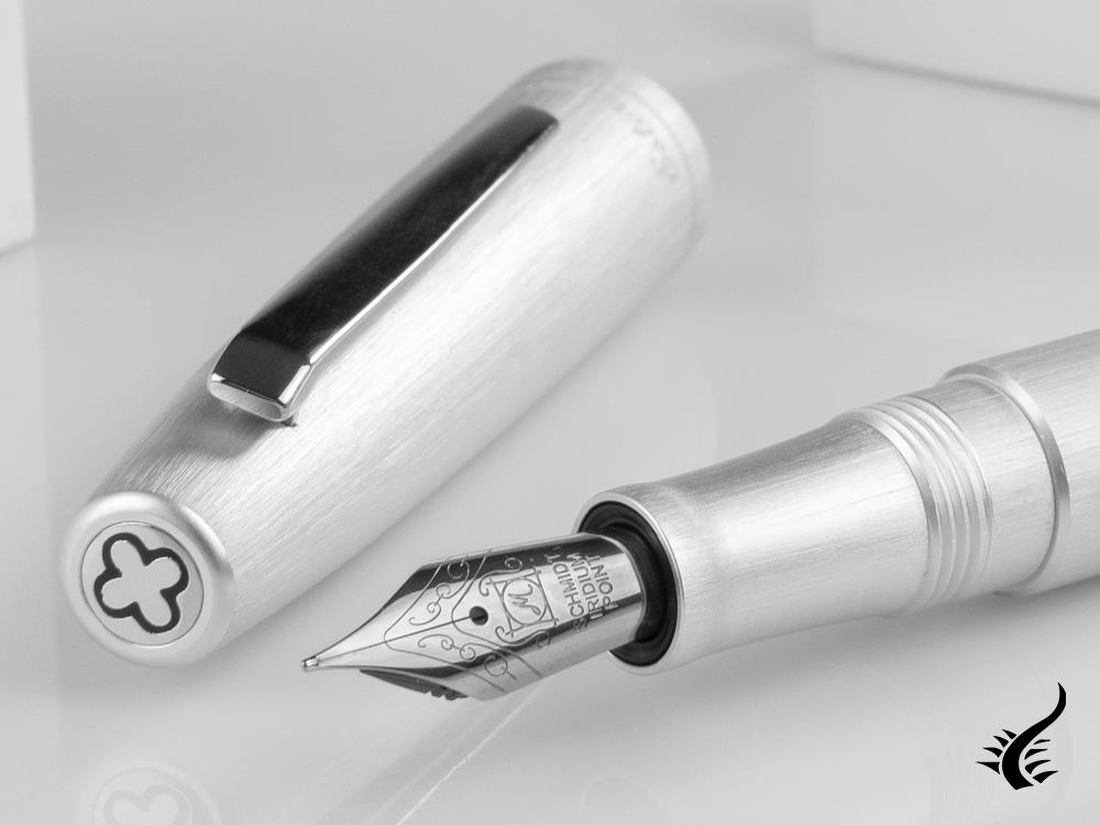 Esterbrook Camden Fountain Pen, Aluminium, Silver, E906