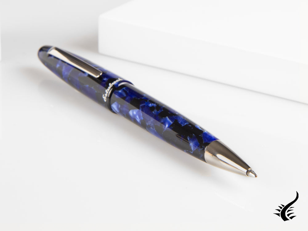 Stylo à bille Esterbrook Estie Cobalt, résine, attributs palladium, E149