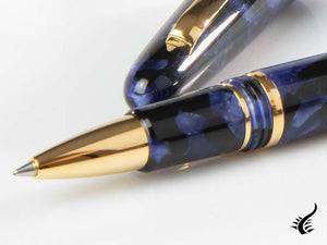 Esterbrook Estie Cobalt Rollerball pen, Resin, Blue, Gold plated, E157