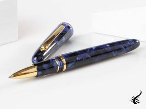 Esterbrook Estie Cobalt Rollerball pen, Resin, Blue, Gold plated, E157