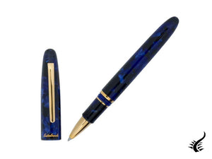 Stylo roller Esterbrook Estie Cobalt, Résine, Bleu, Plaqué or, E157