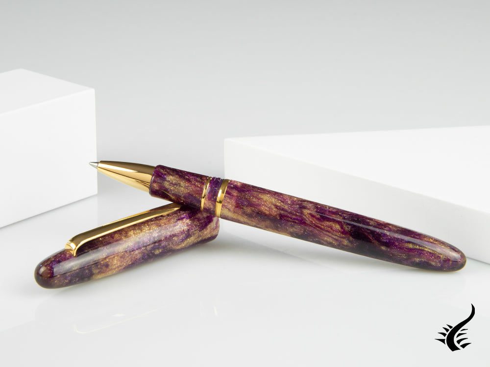 Stylo roller Esterbrook Estie Gold Rush Dream Purple, résine, EGR537