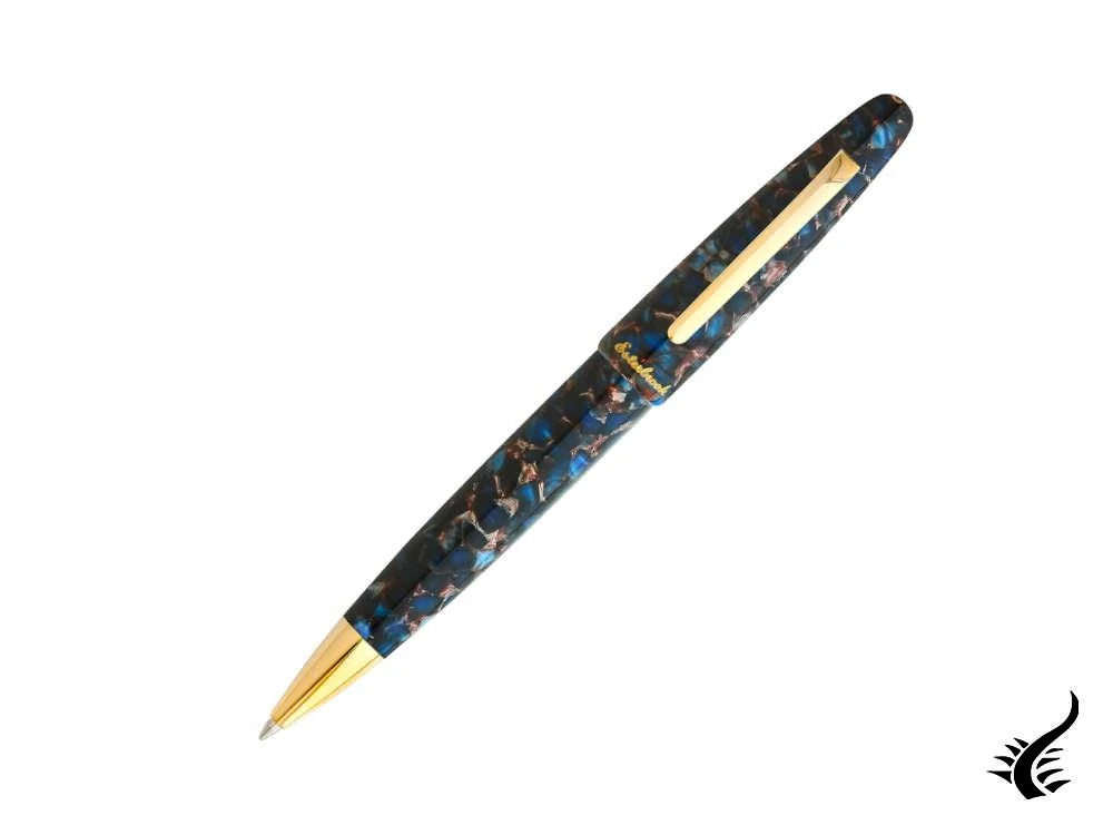 Esterbrook Estie Nouveau Bleu Ballpoint pen, Resin, Gold plated, ENB159