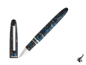 Esterbrook Estie Nouveau Bleu Stylo roller, Résine, Bleu, Palladium, ENB147