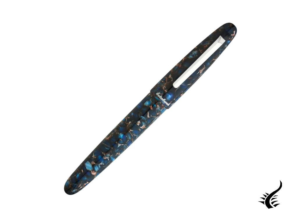 Esterbrook Estie Nouveau Bleu Rollerball pen, Resin, Blue, Palladium, ENB147