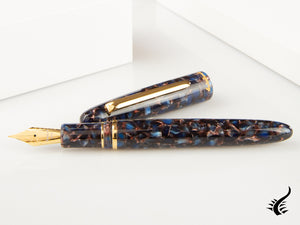 Esterbrook Estie Nouveau Bleu Fountain Pen, Resin, Gold plated, ENB156