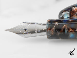 Esterbrook Estie Nouveau Bleu Fountain Pen, Resin, Palladium, ENB146