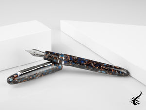 Esterbrook Estie Nouveau Bleu Fountain Pen, Resin, Palladium, ENB146