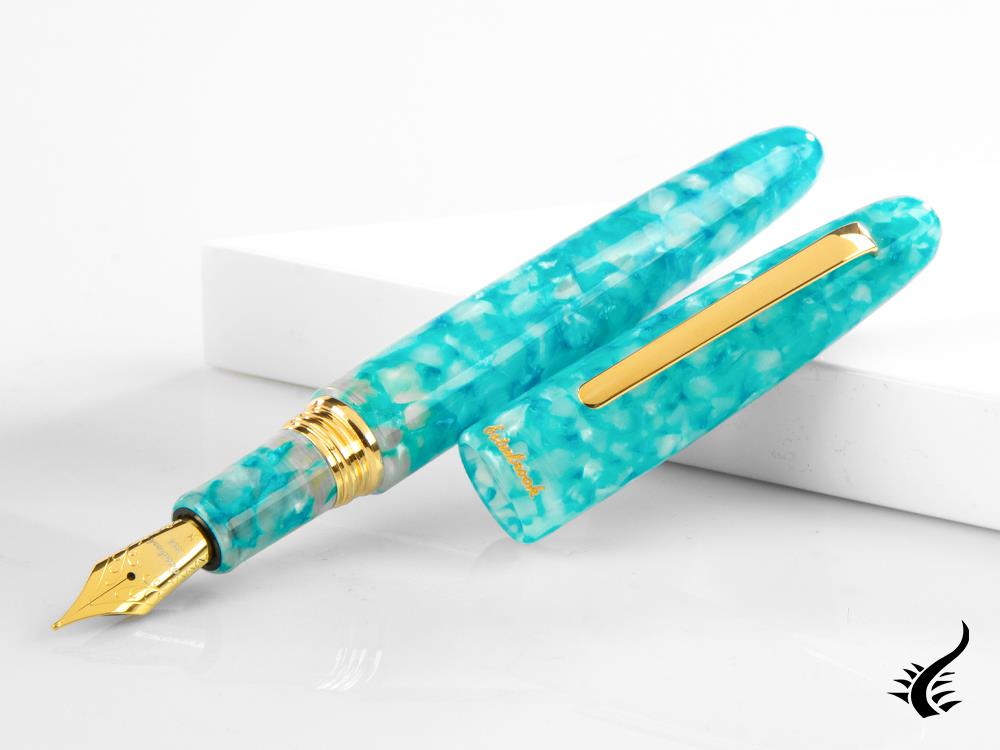 Esterbrook Estie Oversize Aqua Fountain Pen, Special Edition, EAQ706