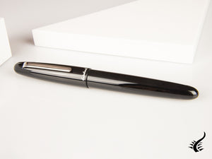 Stylo plume Esterbrook Estie Oversize Ebony, noir, garniture chromée, E166