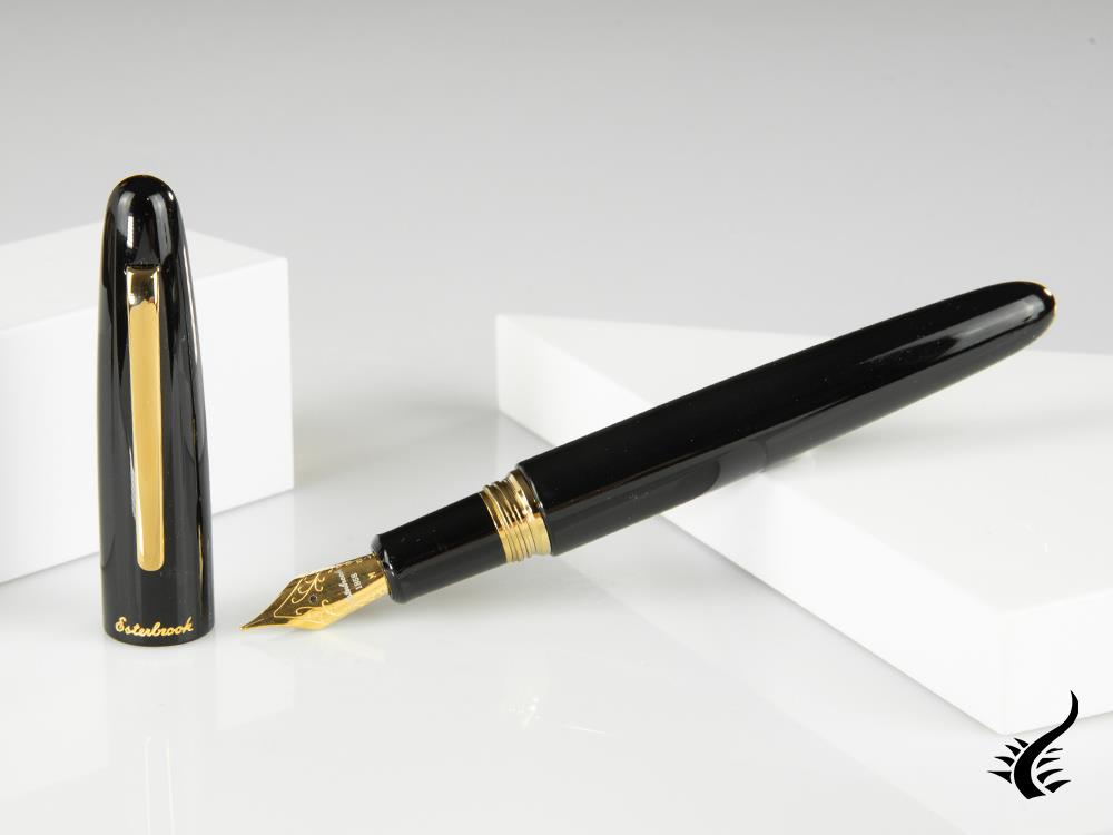 Esterbrook Estie Oversize Fountain Pen, Resin, Black, E176