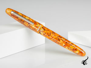 Esterbrook Estie Oversize Honeycomb Fountain Pen, Chrome Trim, E836