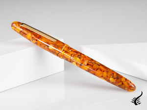 Esterbrook Estie Oversize Honeycomb Fountain Pen, Gold plated, E736