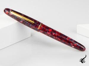 Esterbrook Estie Oversize Scarlet Fountain Pen, Red, Gold plated, ESC906