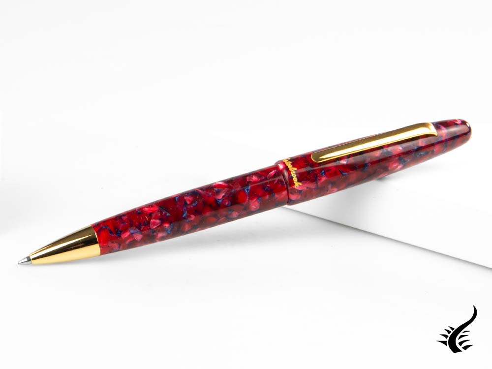 Esterbrook Estie Scarlet Ballpoint pen, Resin, Gold plated, ESC919