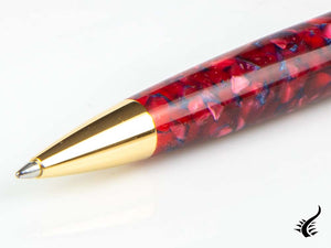 Esterbrook Estie Scarlet Ballpoint pen, Resin, Gold plated, ESC919