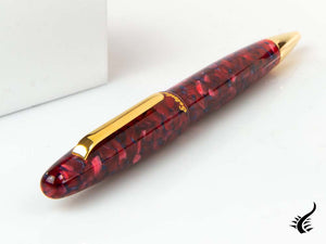 Esterbrook Estie Scarlet Ballpoint pen, Resin, Gold plated, ESC919